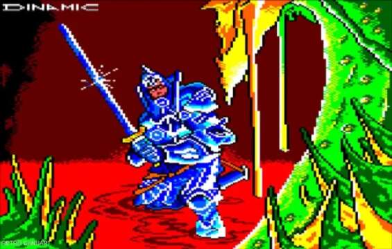 CAMELOT WARRIORS - DINAMIC - AMSTRAD REVIEW