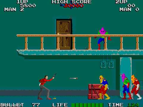 ROLLING THUNDER (Namco - Arcade - 1986) LONGPLAY