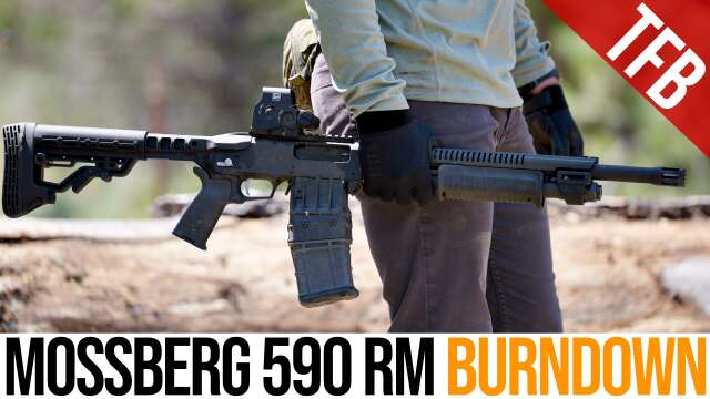 Mossberg 590 RM GIVEAWAY + Exclusive Vids