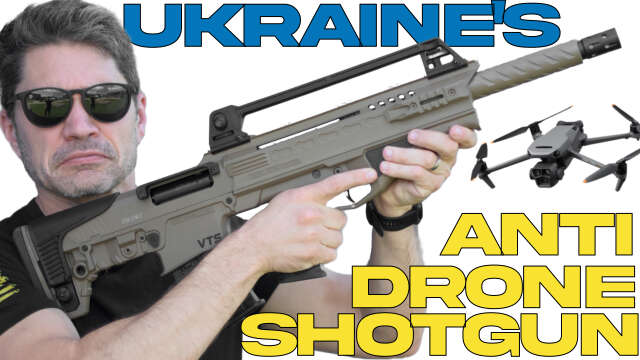 Tomorrow...Ukraine's New Anti-Drone Shotgun (Giveaway)