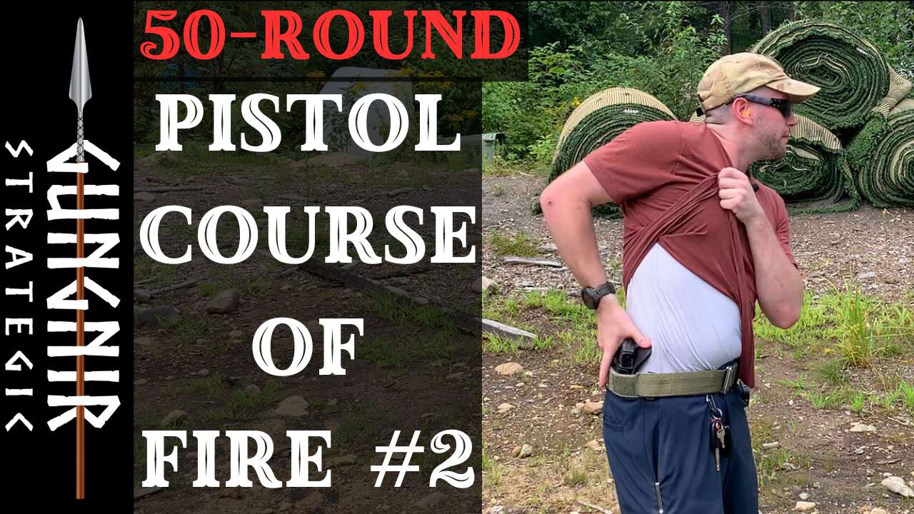 50-Round Pistol Course of Fire #2