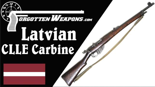 Latvia's Unique Charger-Loading Lee Enfield  (CLLE) Cavalry Carbine