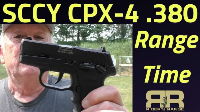 SCCY CPX-4 .380 Range Time