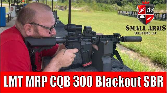 LMT MRP CQB 300 Blackout SBR