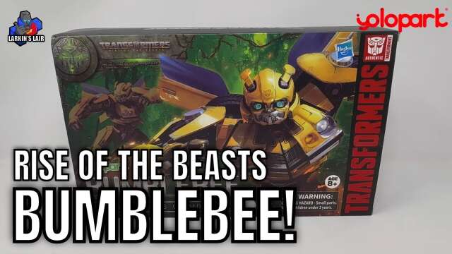 #Transformers Rise of the Beasts #Bumblebee by @yolopark Review, Larkin's Lair