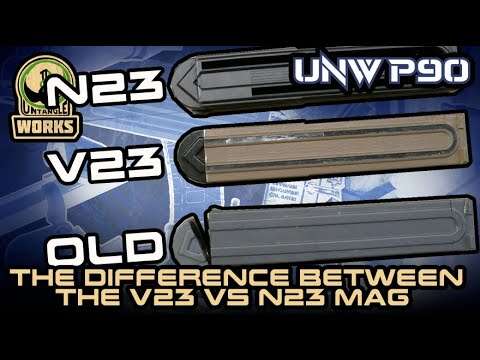 UNW P90 MAG the V23 vs N23 what is the difference