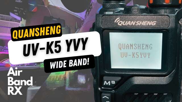 Quansheng UV-K5 YVY | WIDE Rx | Air band | Ham Radio