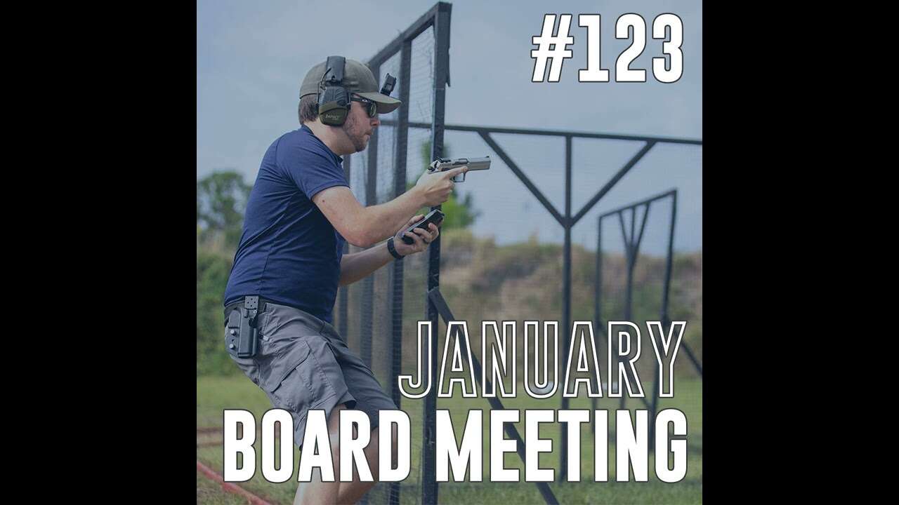 Short Course Podcast #123: January Board Meeting (2024)