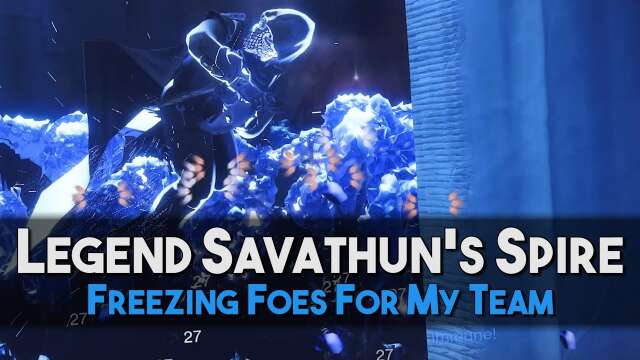 [Destiny 2] Legend Savathun's Spire | Stasis Hunter Highlights