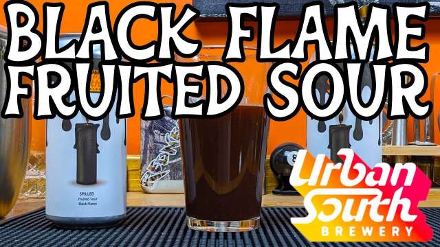 Black Flame Fruited Sour by Urban South Brewery