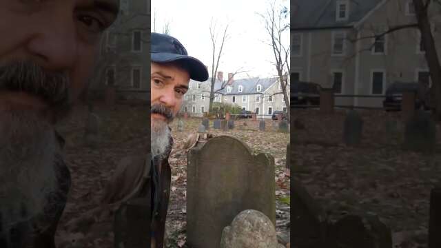 Deerfield's Most Notable Grave #colonialhistory #gravestone #americanhistory