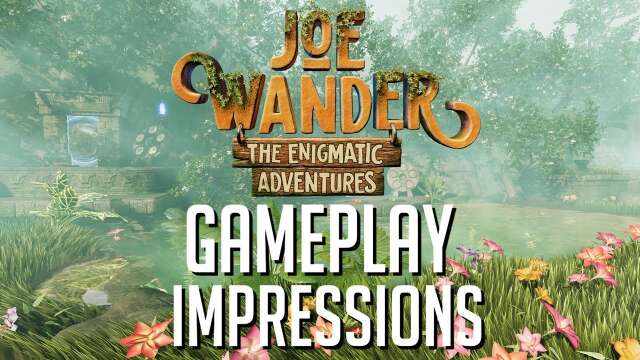 JOE WANDER AND THE ENIGMATIC ADVENTURES Gameplay Impressions | PS5