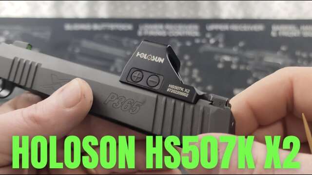 HOLOSUN HS507K X2 CLOSE UP & POV