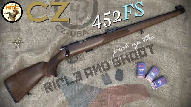 Česká zbrojovka (CZ)  CZ452FS - CZ 452 ZKM - CZ452 [PICKUP THE RIFLE AND SHOOT] -  EP. 24!