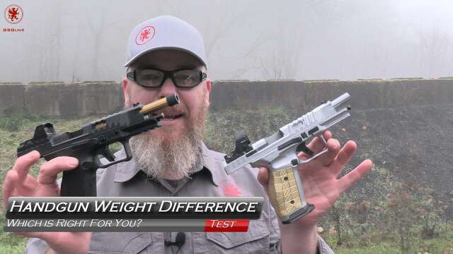 What Difference Does Handgun Weight Make?