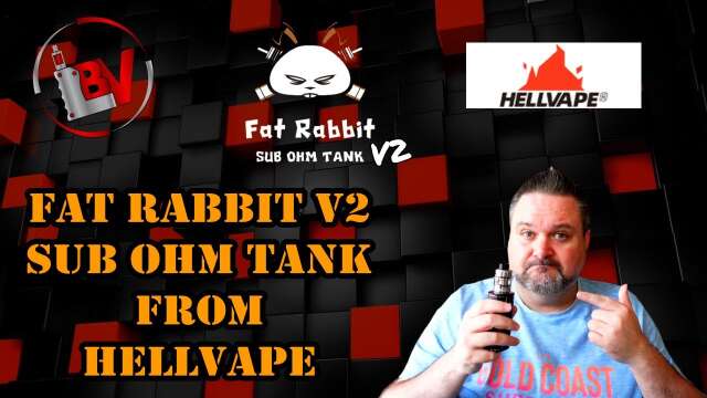 Fat Rabbit V2 Sub Ohm Tank From Hellvape