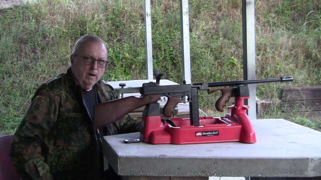 Test Firing the Thompson 1927A1 rifle fail.