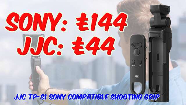JJC TP-S1 Sony Camera Shooting Grip Review