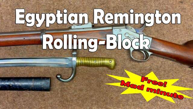 Egyptian Remington Rolling-Block