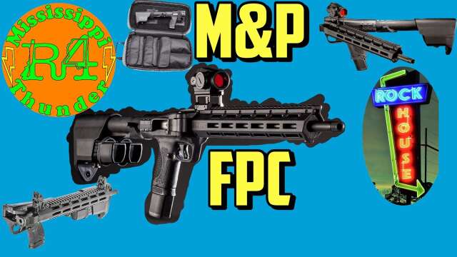 Smith & Wesson M&P FPC folding pistol caliber carbine tabletop review at Rock House June 7, 2023
