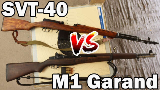 M1 Garand vs. SVT-40 – Le choc des Titans