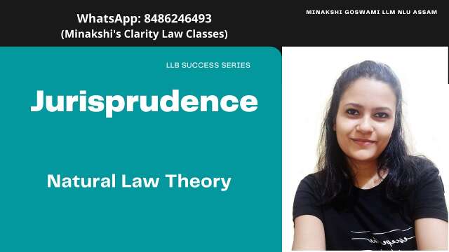 Natural Law School | Schools of Jurisprudence easy Explanation and Notes KSLU KLE important topics