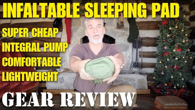 Under $20 affordable & comfortable inflatable sleeping pad
