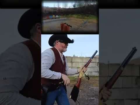 Cowboy Action! #cowboyactionshooting #winchester #cas #shooting #pistol
