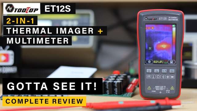 [BRAND NEW] Tooltop ET12S Thermal Imager + Multimeter ⭐ Another bang for buck?