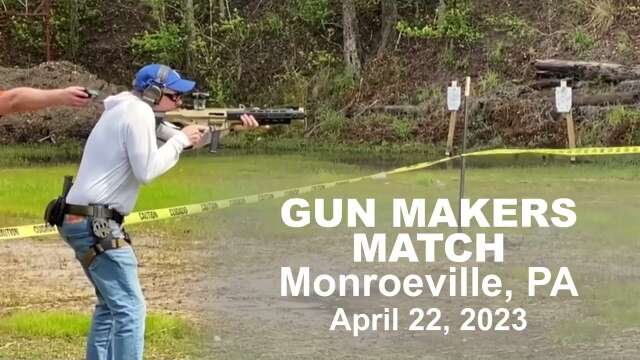 The Gun Makers Match is Coming to Monroeville, PA!