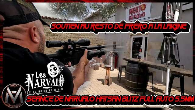 Important ! Soutien au Resto dé Fréro après le séisme a la Laigne / Hatsan Blitz full auto 5.5mm