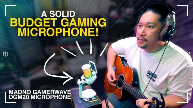 IT'S ONLY $35! Maono Gamerwave DGM20 Unboxing and First Impressions