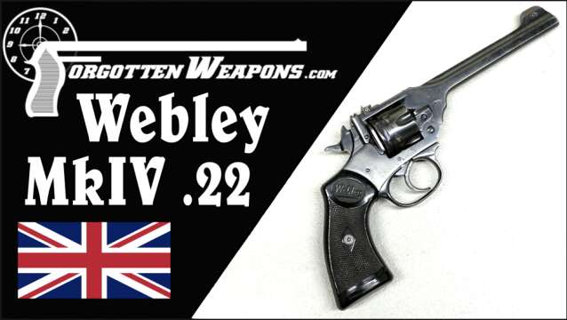 Webley .22 Target Model Mk IV Revolver