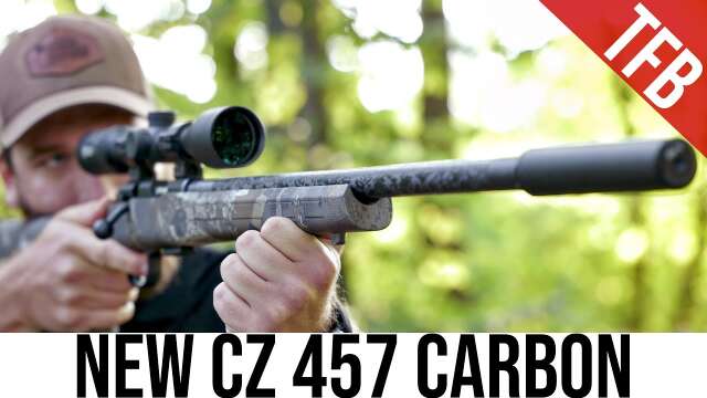 NEW Ultra-light CZ 457 Carbon .22LR Bolt Action Rifle