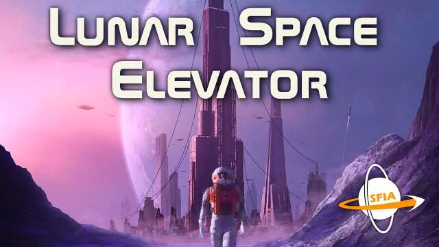 Lunar Space Elevators