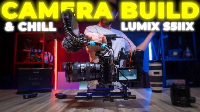 Lumix S5iiX Camera Build | Panasonic #lumixs5iix + Canon EF Lenses  @SmallRigGlobal  Cage Kit