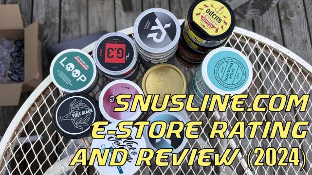 Snusline.com E-Store Rating & Review (2024)