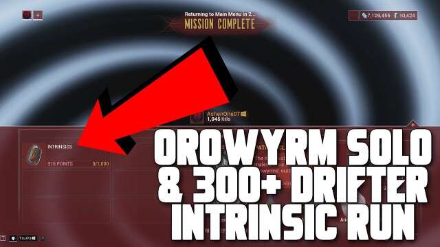 SOLO OROWYRM BOSS FIGHT | FIRST TRY, 300+ DRIFTER INTRINSIC | WARFRAME DUVIRI PARADOX