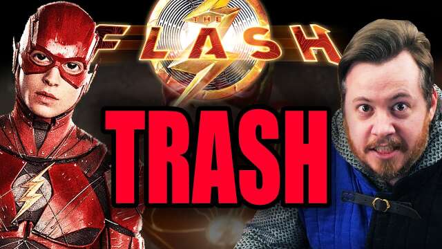 A useless trash film! THE FLASH is a POINTLESS nostalgia bait MESS! - Full review