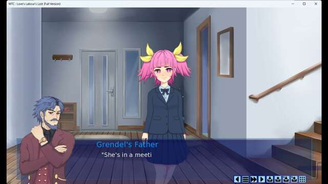 Very short preview of the new route selection routine in Love's Labour's Lost