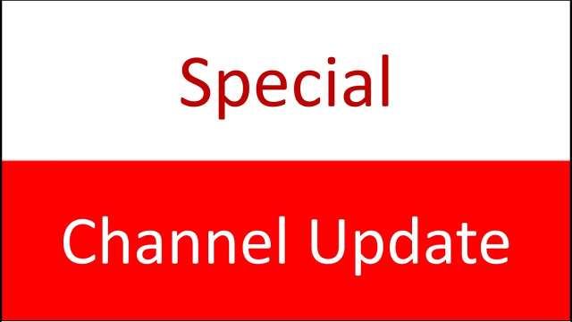 Channel Update: Technical Difficulties