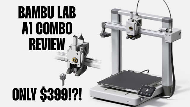 NEW Bambu Lab A1 Combo Review