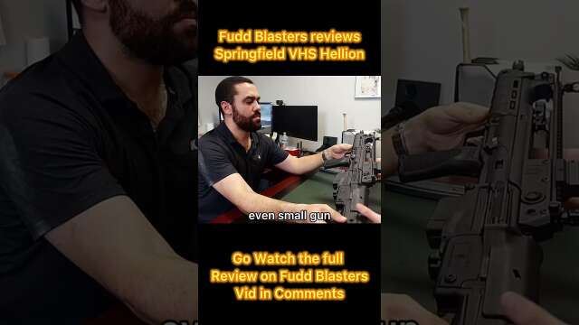 YT channel: Fudd Blasters - Springfield Hellion Review  #hellion #gunreview  #fuddblasters #shorts