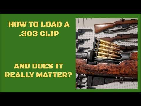 Milsurp HQ at the Range - How to load a .303 clip and does it really matter?