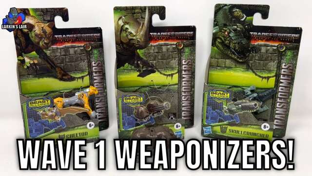 Transformers Rise of the Beasts Weaponizers Wave 1 Review, Larkin’s Lair
