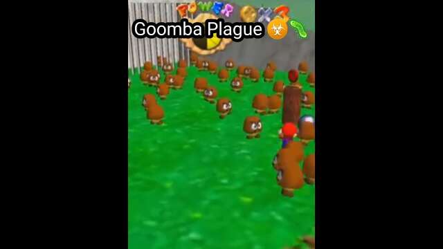 300,000 Goombas invade Mario 64