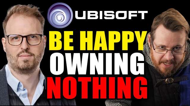 GAMERS RISE UP! Ubisoft CEO says get used to NOT OWNING your games!