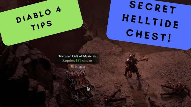 Diablo IV Secret Helltide Mystery Chests - How to get the loot fountain