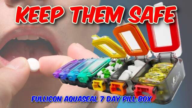 Fullicon Aquaseal 7 Day Pill Box Review