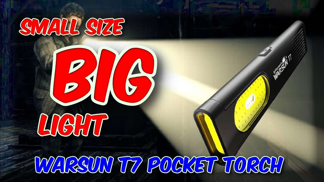 WARSUN T7 Pocket Torch Review